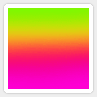 Tutti Frutti Gradient Sticker